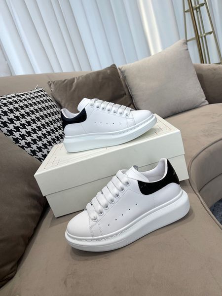 

mens sneakers boots trainers shoes runner shoes for men womens runners flats genuine leather casual shoes 0414, Black