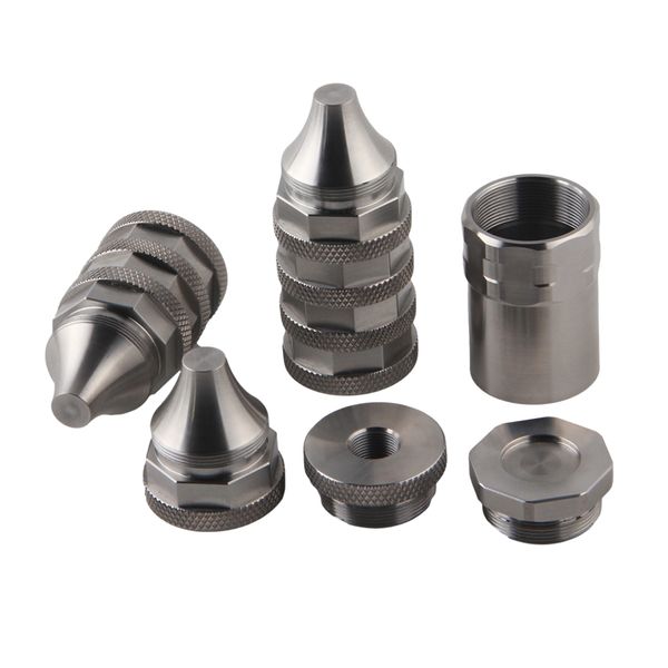 

6.8'' l 1.4'' od stainless steel 1/2-28+5/8-24 fuel filter modular solvent trap 1.1875x24 mst 1-3/16x24 thread cups
