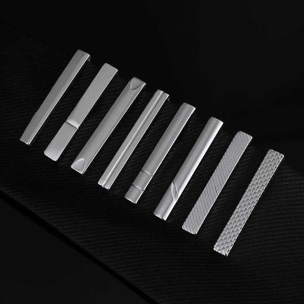 

holiday korean ties style short mens formal wear business silver tie simple lines