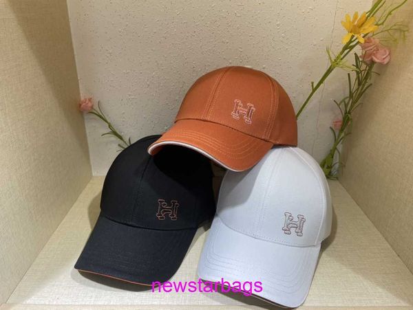 

original edition designer herms hat for sale 2023h's new baseball cap embroidered hardsunscreen and uv resistant can be worn all year r, Blue;gray