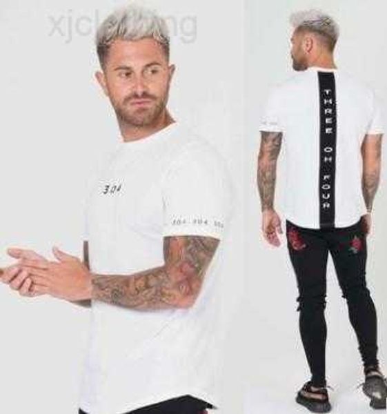 

gyms clothing fitness tees men fashion t shirts extend hip hop summer short sleeve t-shirt cotton bodybuilding muscle guys 1l45v, White;black