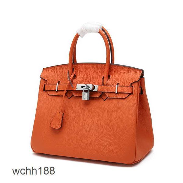 

birkins buckle pattern bags handbags silver burkins designer leather lychee bag layer cowhide women's 2023 crossbody single shoulder tl