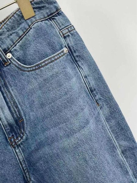 

jeans women's denim long pants hole high waist vintage spring summer ladies new 2022 jeans, Blue