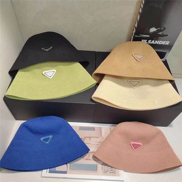 

designer men's and women's fisherman hat sunshade hat outdoor street fashion hat versatile face show small hat available in multip, Blue;gray