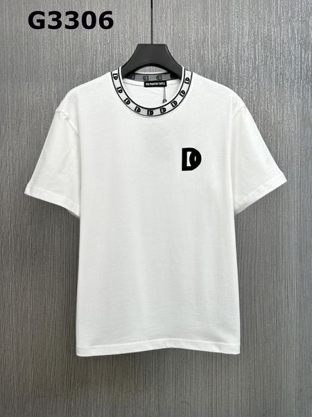 

dsq phantom turtle mens designer t shirt italian milan fashion logo print t-shirt summer black white t-shirt hip hop streetwear 100% cotton, White;black