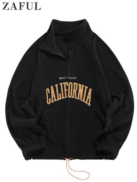 

men's pants hoodies fluffy fleece warm sweatshirts letters embroidered vintage streetwear pullover sudaderas for autumn winter 230414, Black