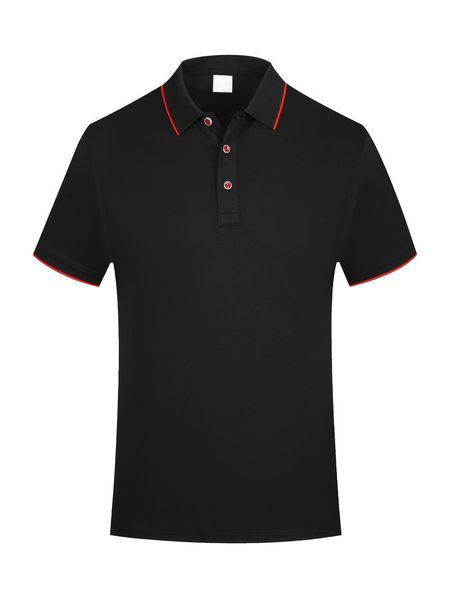 

men's polos solid color lapel polo shirt summer fashion breathable men and women short-sleeved custom embroidery printing 230417, White;black