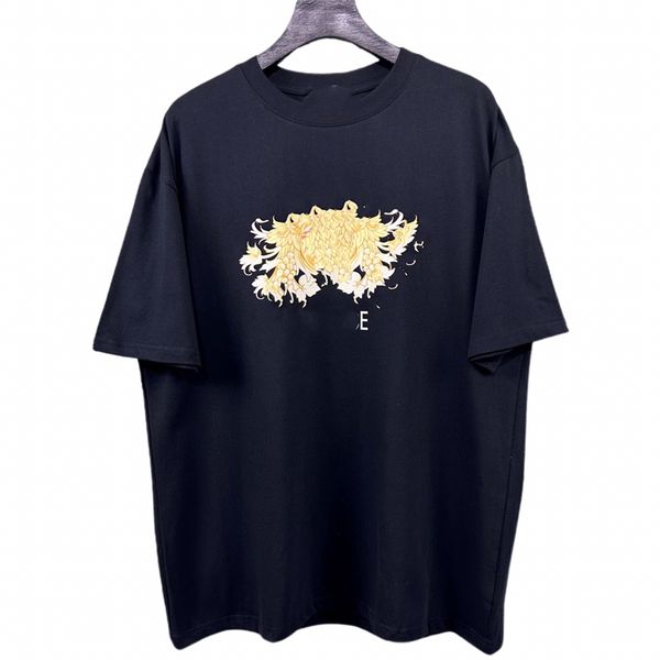 

men's t-shirt fashion men's t-shirts 2023 medusa new cotton soft anti-wrinkle retro decorative printing letters casual student lov, White;black