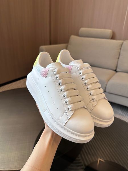 

new brand womens mens designer casual shoes men multi-color lace-up sports shoes fashion running shoes soft and comfortable platform shoes 0, Black