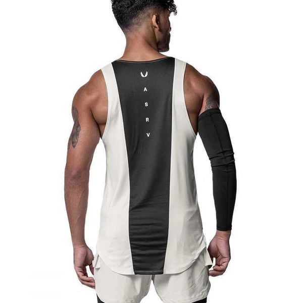 

arsv men's tracksuits 2023 summer men's sports tank american fashion brand quick dry sleeveless t-shirt men's round neck runn, Gray