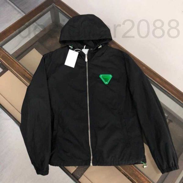 

men's jackets designer spring fashion brand mens clothing jacket loose cardigan coat letter print sweatshirt green triangle sportswear, Black;brown