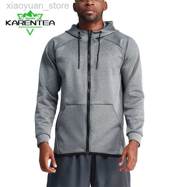 

men's jackets men running jacket sport fitness long sleeves hooded gym football basketball outdoor training jogging hoodie breathable, Black;brown