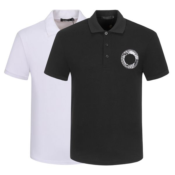 

mens polo shirt designer man fashion horse t shirts casual men golf summer polos shirt embroidery high street trend tee asian size m-xxxl 00, White;black