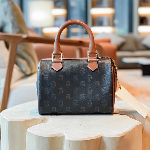 

daesigner bag celins triomphe canvas boston makeup travel the tote bag wallet luxury handbag leather beach shoulder underarm bags womens men