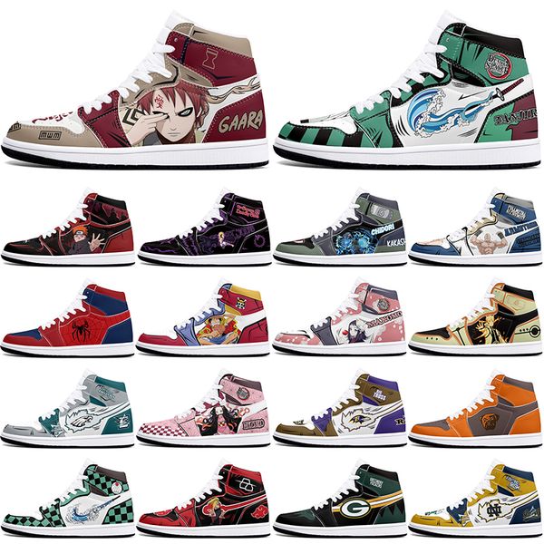 

DIY classics customized shoes sports basketball shoes 1s men women antiskid anime fashion customized figure sneakers 36-48 345926