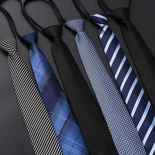 

mens business formal dress zipper tie groom wedding blue stripe korean style, Blue;purple