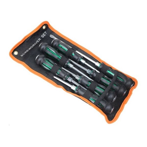 Screwdrivers 57EB Precision Screwdriver Set Magnetic Screwdriver Repair Tool Kit Non-slip Handle Multi-Function Magnetic Screwdriver 230417