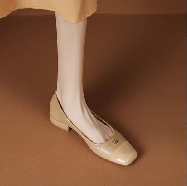 

mixcolor low heel women office shoes fashion med heel genuine leather lady mary jane shoes wedding dress shoes oxfords, Black