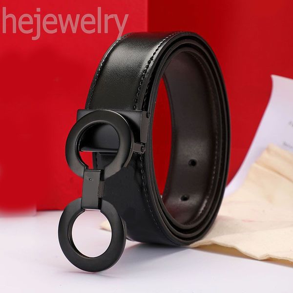 

luxury belt for mens designer casual leather belts ordinary black waistband plus size reversible unique double sides designer belts smooth b, Black;brown