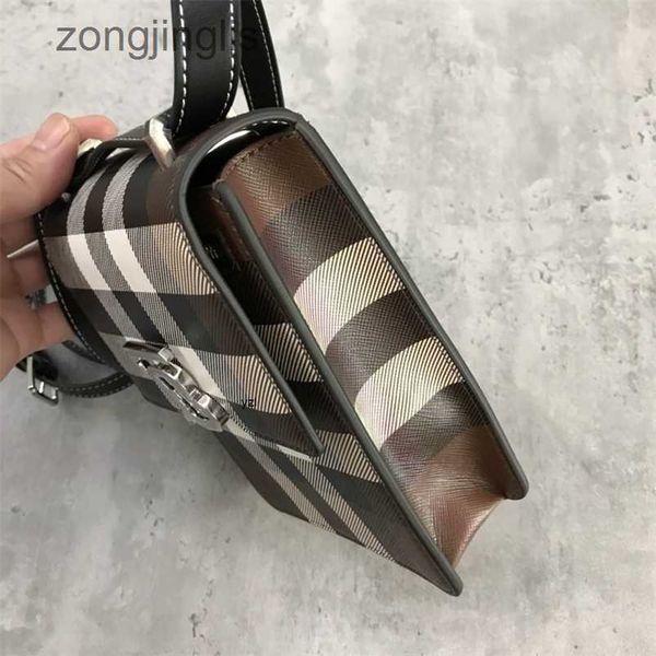 

leather cool new tote bags designer burbreryes summer 2023 checkered pvc with lobin mobile phone messenger small square l9vl ycxt