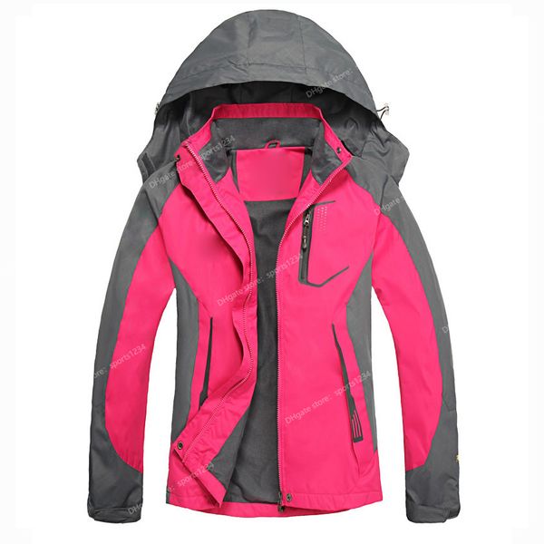 

man women windproof outdoor camping hiking climbing jacket coat outwear windbreaker sports apparel tracksuit athletic blazer camping hiking, Blue;black