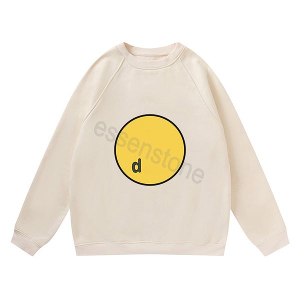 

2023 men's draw sweatshirt with sun pattern designer hoodie sweater men's and women's fashion sportswear brand hooded sweater, Black