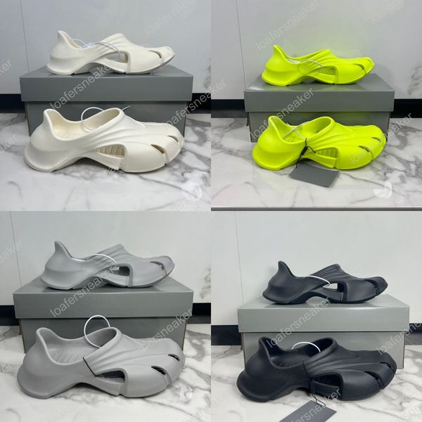 

designer slippers sandals slides sneakers slipper shoes fashion trainers foam runner slippers sandal bone white resin paris slider desert sa, Black
