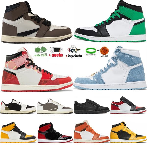 

Jumpman 1 1s Basketball Shoes Low Golf Neutral Olive High OG UNC Toe Palomino Next Chapter Lost And Found Satin Bred Mens Womens Designer Sneaker Trainers