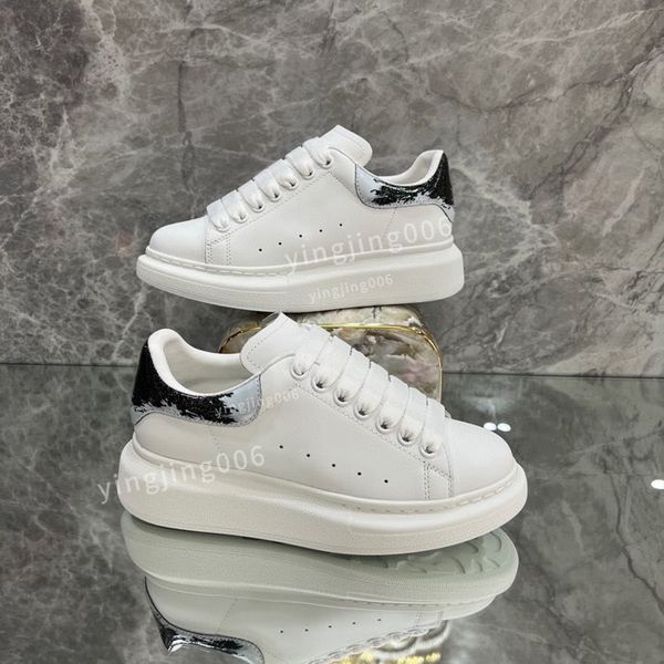 

women desinger quality fashion sneakers white blak shoes brand low sneaker leather rubber sole causal shoes2023, Black