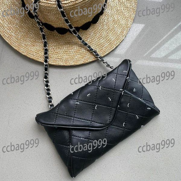 

classic flap women envelope shoulder bag versatile crossbody designer wallet made of lambskin leather quilted diamond lattice vintage luxury
