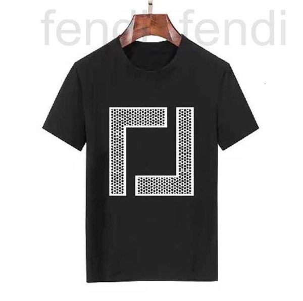 

men's t-shirts luxurious2023 fashion summer men's t-shirt designer crewneck short sleeve slim tee casual cotton breathable pullove, White;black