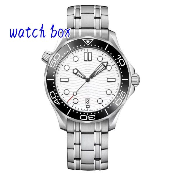 

luxury mens watch 42mm sapphire men's watch automatic mechanical designer watch successful men's dial stainless steel strap waterp, Slivery;brown