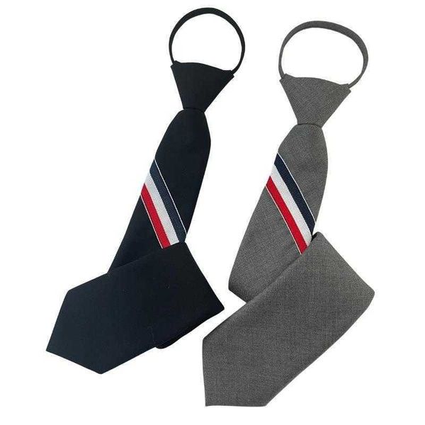 

mens zipper tie korean fashion striped cotton college style student tb, Blue;purple