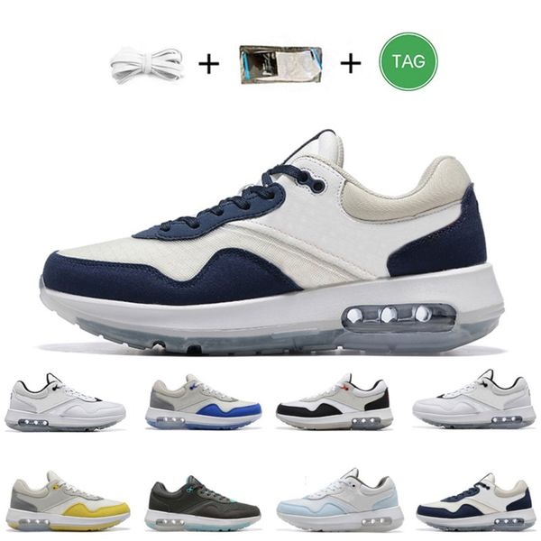 

motif mens running shoe triple black grey fog white aura blue orange pn dust sport blue trainers sneakers runners