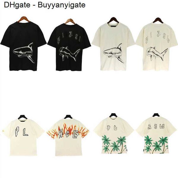 

men's t-shirts designer tees mens t-shirts womens t shirts long sleeve palms luxurys letter tshirts clothing short sleeved summer man, White;black