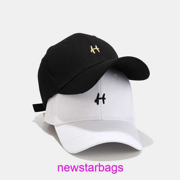 

original edition designer herms hat for sale new net red ins hat fashion brand baseball cap women's spring men's embroidered h let, Blue;gray