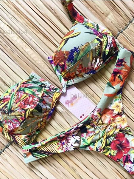 

women's swimwear ruotongsept 2022 new print woman swimsuit brazilian bikini thong bathing suit triangle swimwear women micro biquini ta, White;black