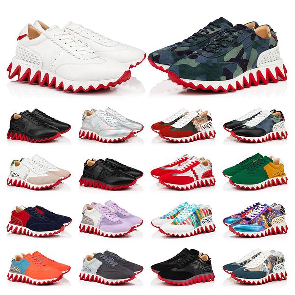 

2023 men women casual shoes luxury designers shark sneakers genuine leather rivet black outdoor sharks mens sports fashion trainers