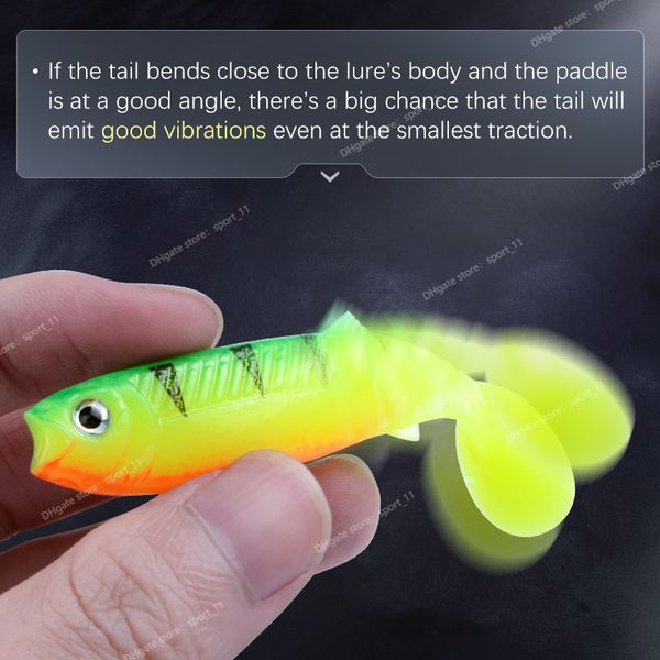 

10pcs 5.5g 8cm lures fishing lures artificial soft fishing baits cannibal fishing fish soft lures shads jx62-08 fishingfishing lures