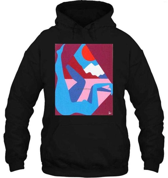 

men's hoodies men hoodie parra sealand window (white) women streetwear, Black