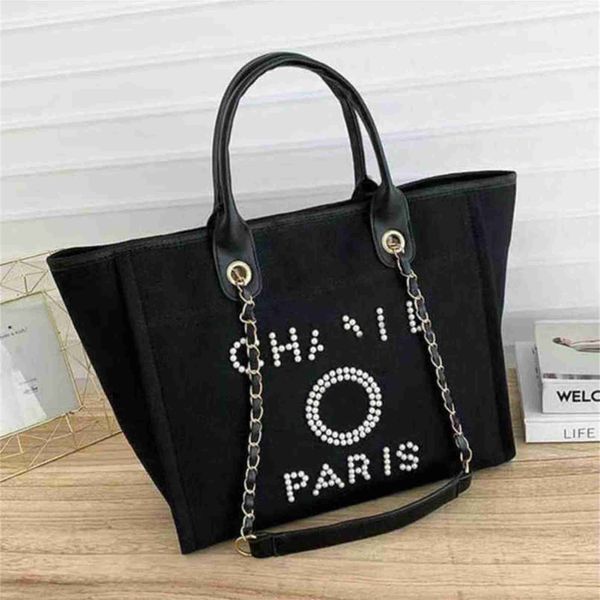 

70% off fashion luxury women's classic canvas beach bag large capacity small chain packs big handbags 7lvs