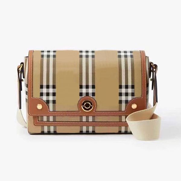 

check crossbody bags women shoulder bags circular snap fastener detachable wide strap golden hardware inside fashion letters classic lady cl