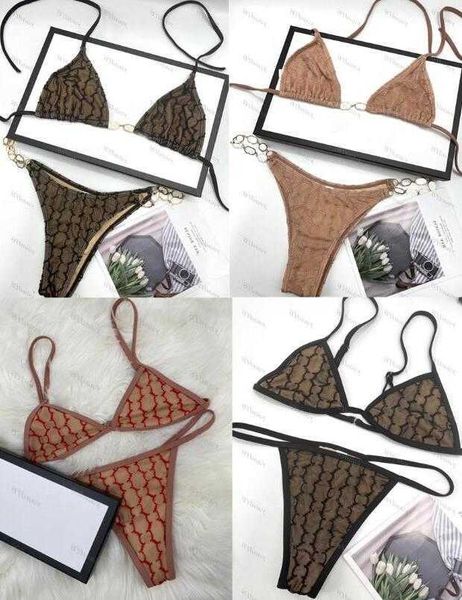

designer bikini swimsuit 2023 summer fashion designer highend womens swimsuit womens swimwear comfortable lace g letter g embroidery multico, Black