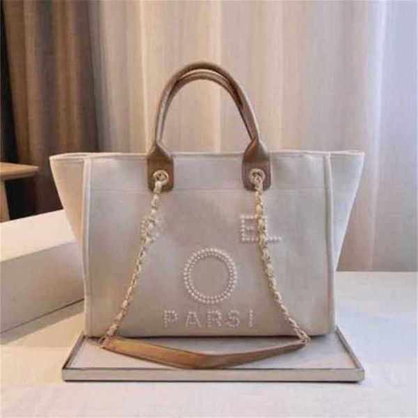 

50% off women's luxury classic beach canvas large capacity bag small chain packs big shopping handbags ac6a