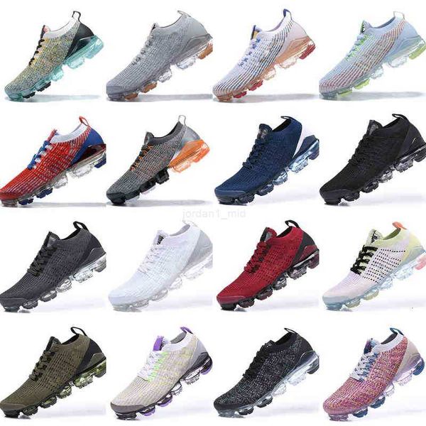 

wholesale fly 2.0 3.0 sneakers knit mens women running shoes triple black white cny tiger rainbow sports shoe eur 36-45