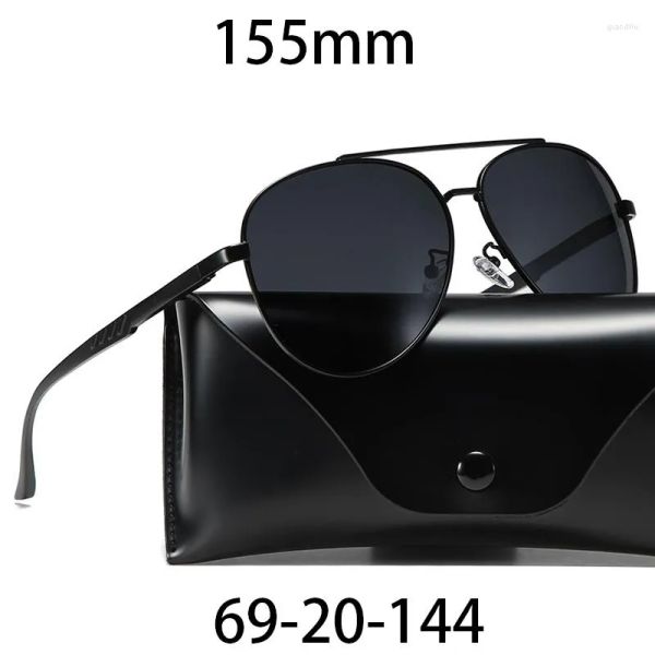 

Sunglasses Rockjoy 155mm Oversized Polarized Men Women Sun Glasses For Male Driving Wide Aviation Pilot Shield Anti Reflection