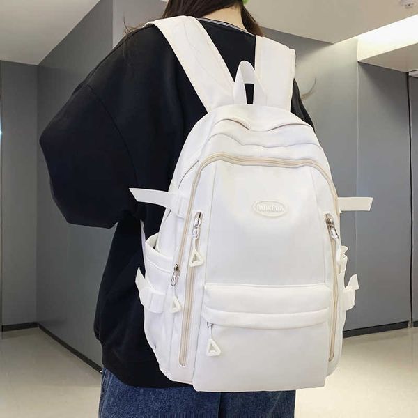

backpacks trendy women lapwaterproof backpack college school kawaii nylon book bag lady girl travel fashion cute cool female backpacks w0418