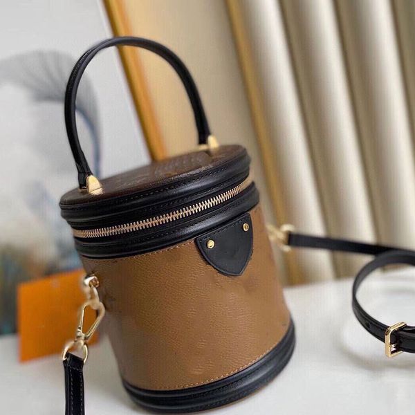 

designer luxury women's bag tote bucket bag leather classic presbyard women's bag styling cross-body mini size: 15*17*15