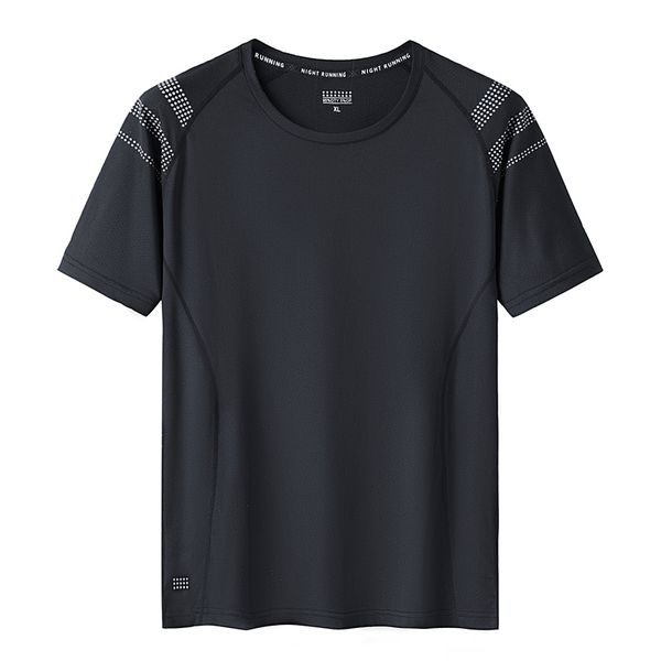 

men's t-shirts quick dry sport t shirt men's short sleeves summer casual white plus oversize 6xl 7xl 8xl 9xl tees gym tshirt cloth, White;black