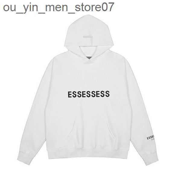 

essentail hoodie designer hoodies women mens essent hoodie fashion loose essentail streetwear sweatshirts essent hoodie lovers hightracksuit, Black